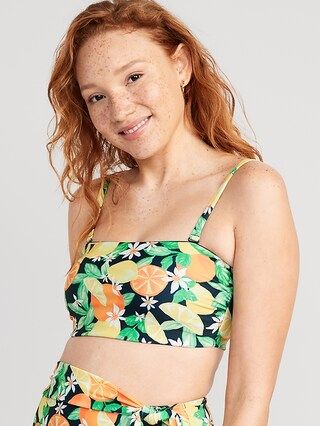 Matching Bandeau Bikini Swim Top for Women | Old Navy (US)