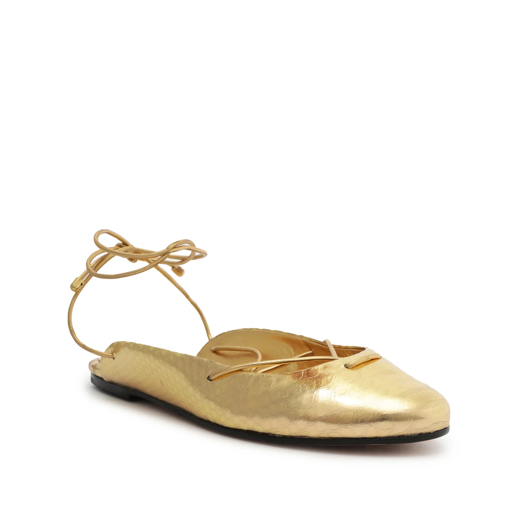 Cami Metallic Leather Flat | Schutz Shoes (US)