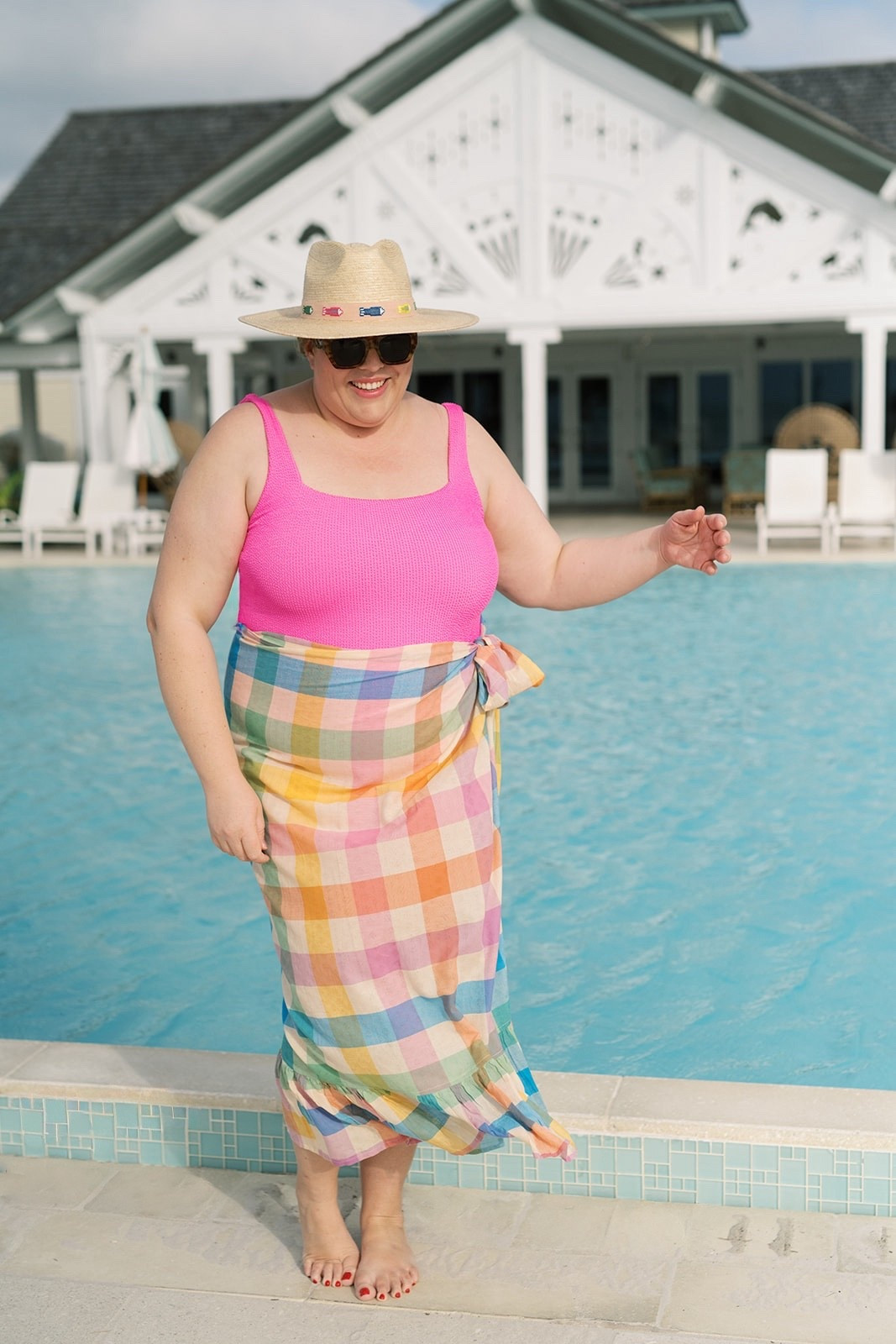 Always reaching for my @Sunshine Tienda sarongs! Inclusively sized, perfect for standard and plus size shoppers! 

#LTKPlusSize #LTKTravel #LTKootd