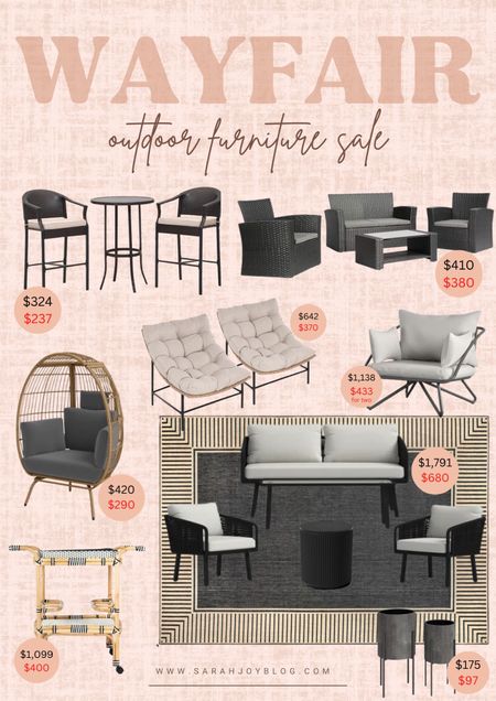 Wayfair Outdoor Sale Up to 50% off furniture and decor!

Sale, Wayfair, outdoor, planter, decor 

Follow @sarah.joy for more affordable home finds! 

#LTKsalealert #LTKSeasonal #LTKhome