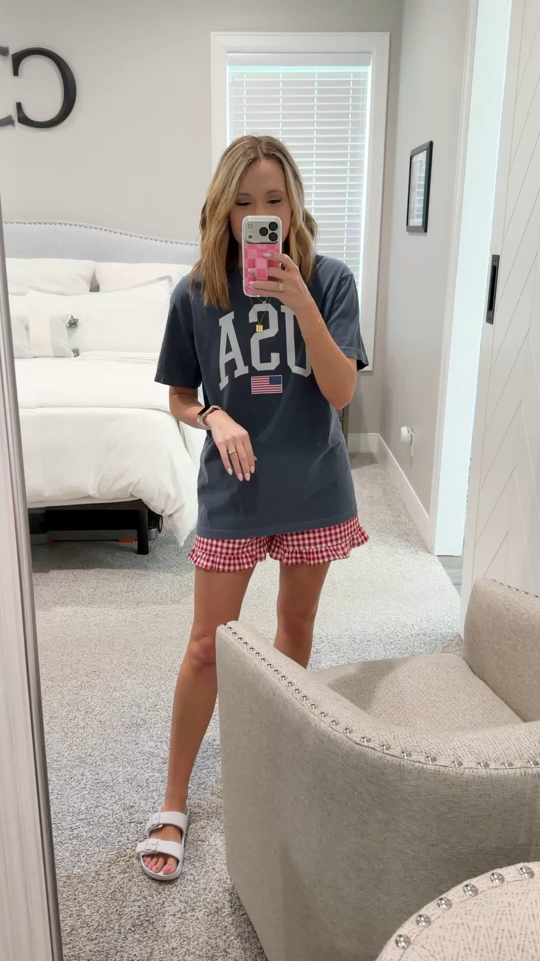 Another cute fit for the Fourth of July! Loving this comfy outfit to wear all day long!

#LTKootd #LTKgrwm #LTKSeasonal
