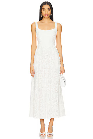 SAYLOR Maryl Dress in White from Revolve.com | Revolve Clothing (Global)