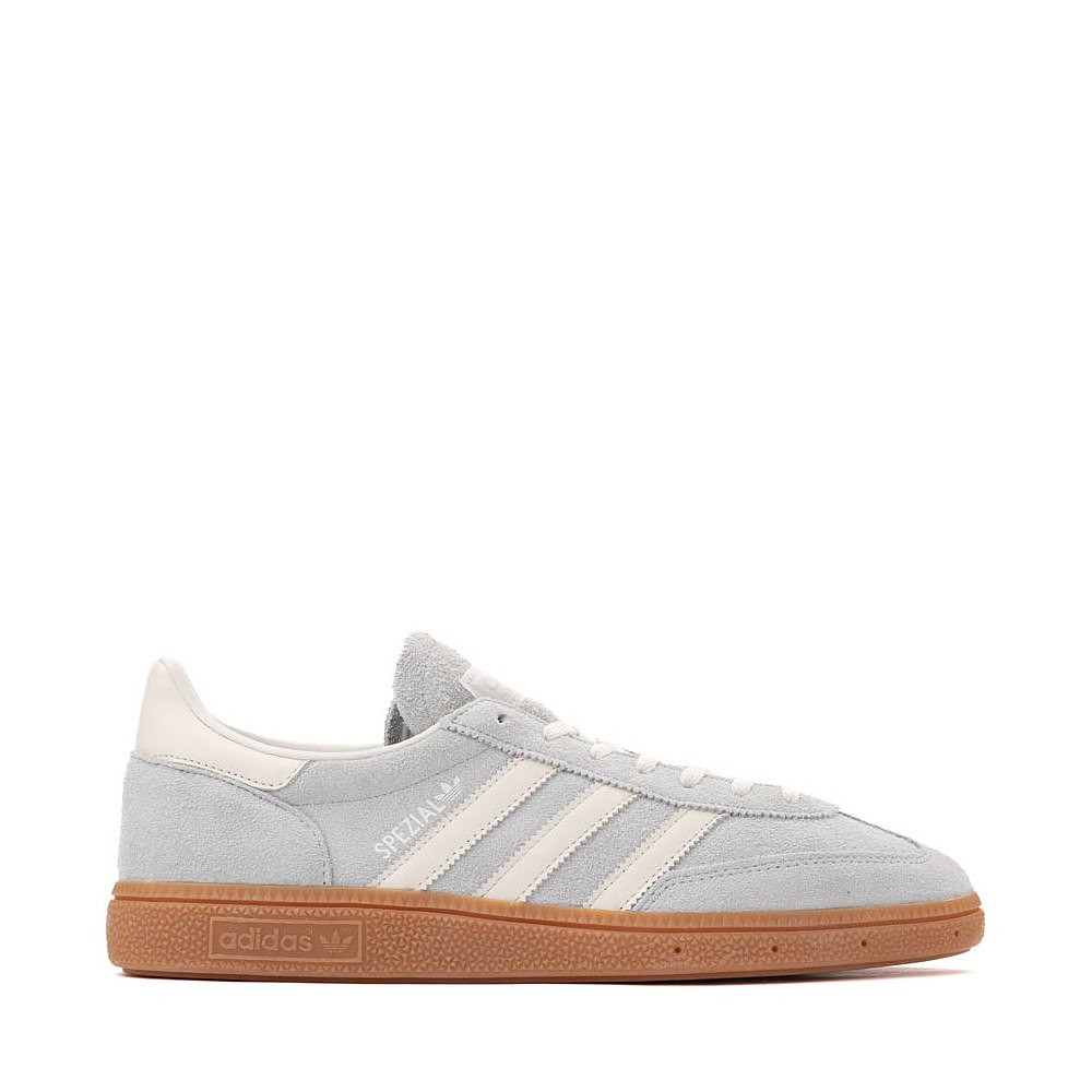 Womens adidas Handball Spezial Athletic Shoe - Wonder Silver / Off White / Gum | Journeys