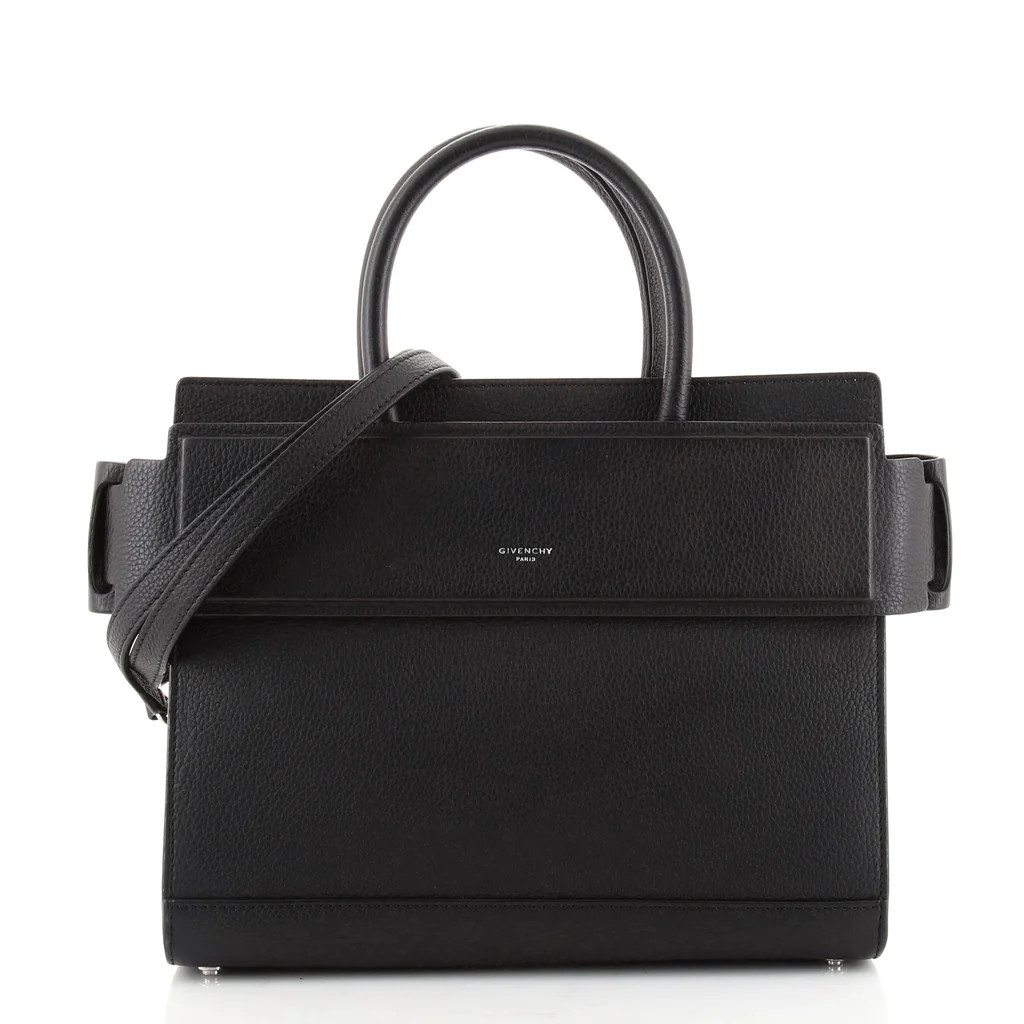 Horizon Satchel Leather Small | Rebag