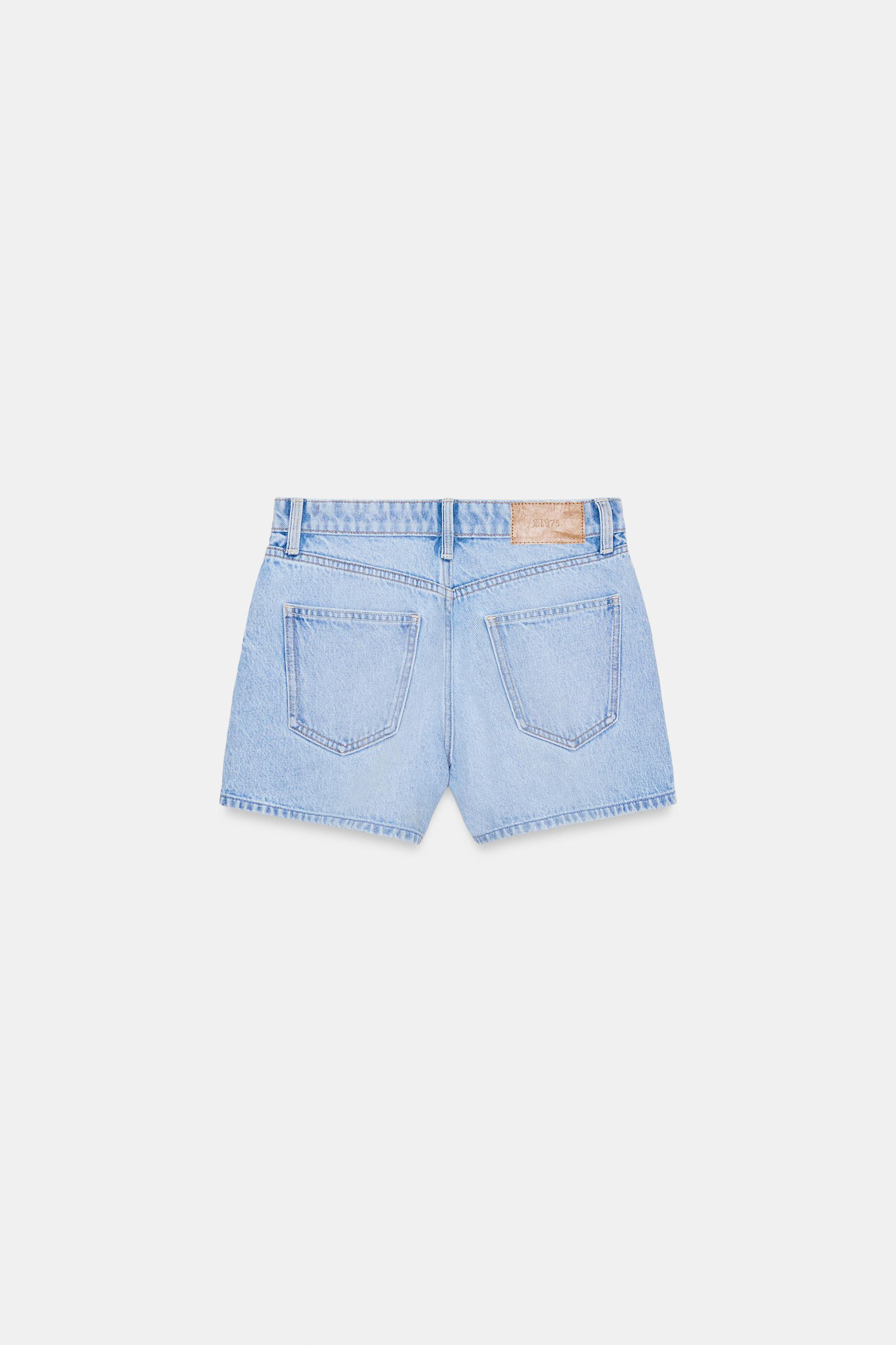 Z1975 MOM FIT MID-RISE SHORTS | Zara US