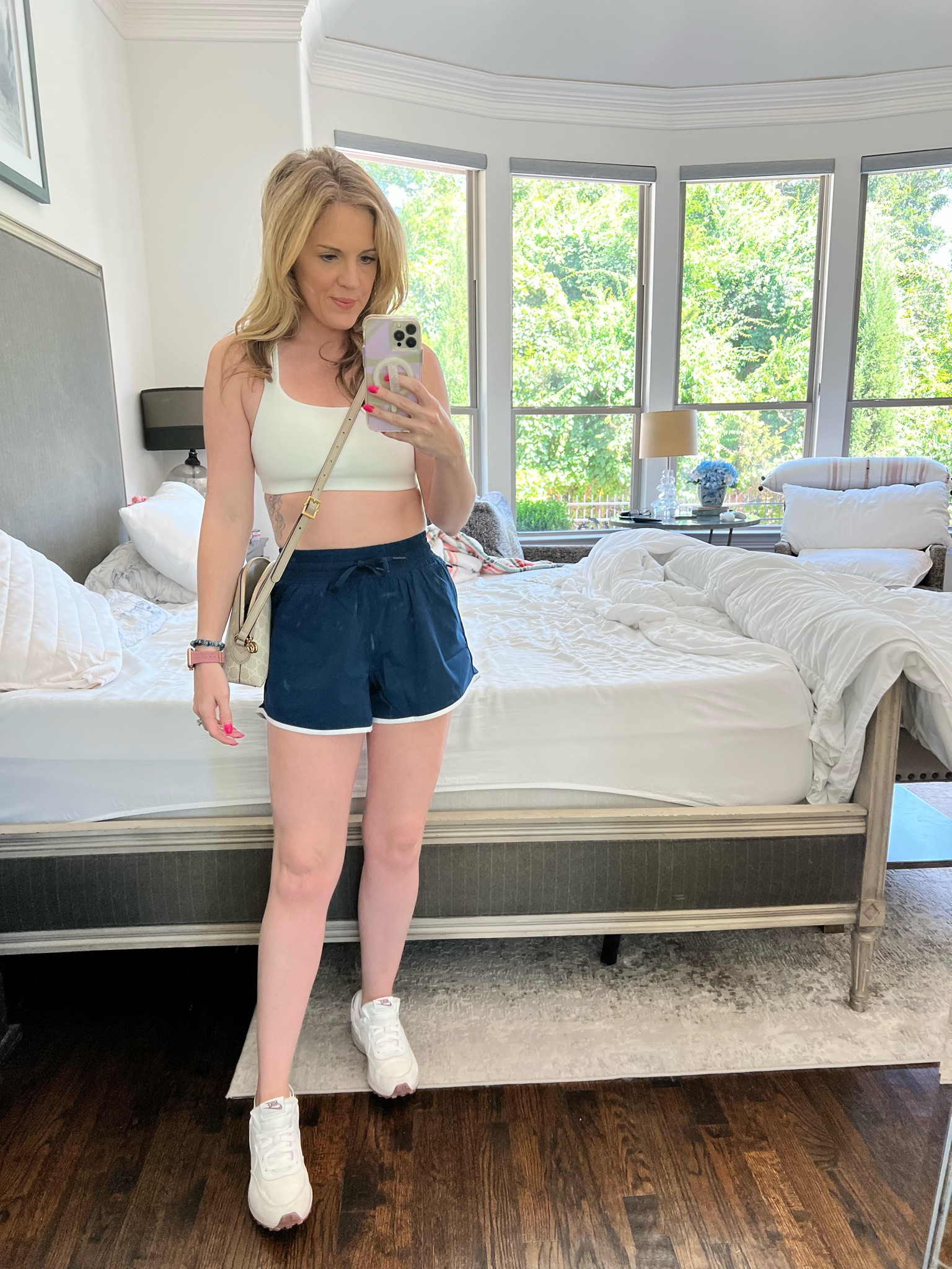 Summer workout look 
Workout style 
Abercrombie shorts 
A&F shorts 
YBF shorts 
Nike sneakers 

YPB motionTEK High Rise Lined Workout Short


#LTKFitness #LTKSeasonal #LTKSaleAlert