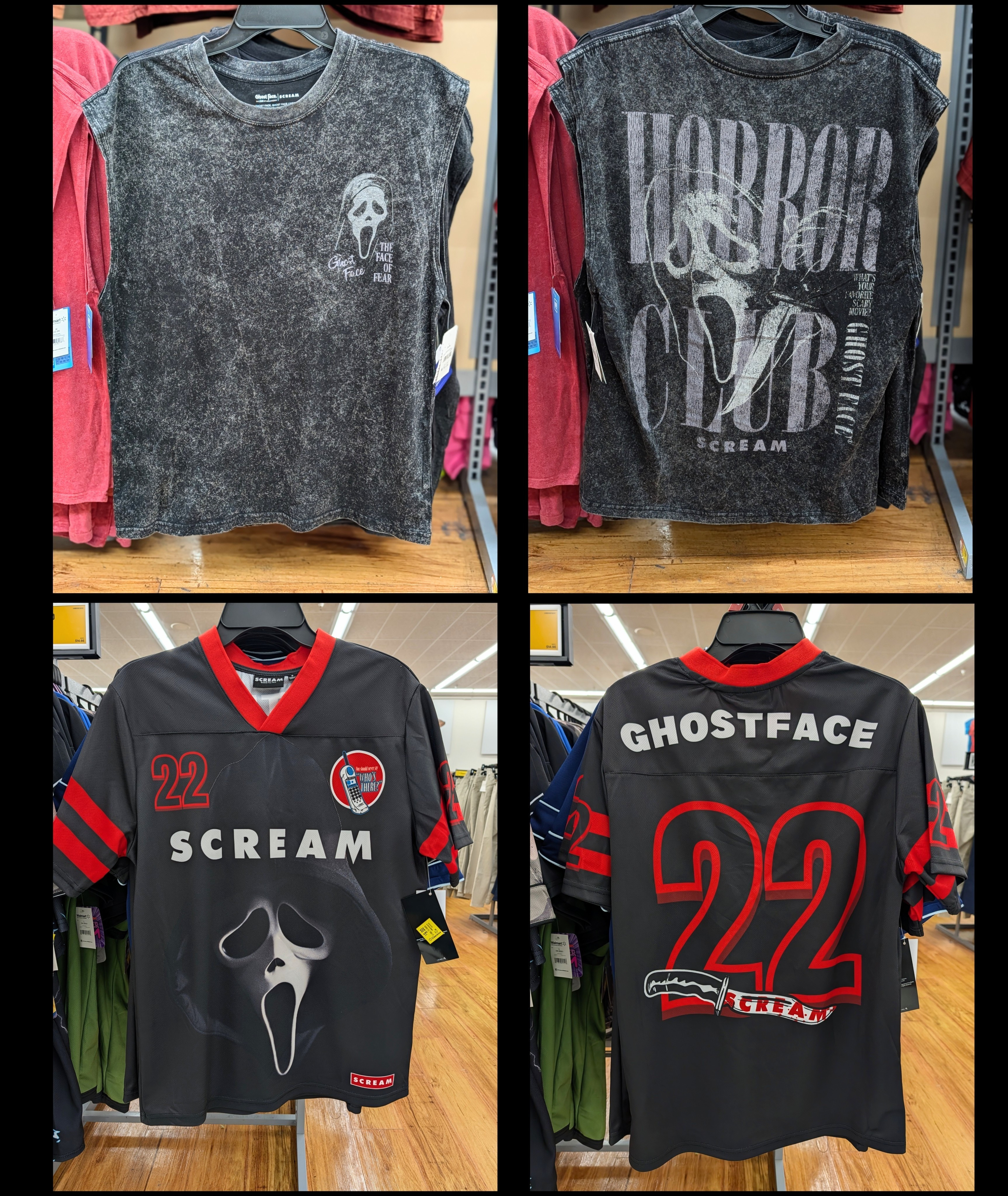 Men's Ghostface finds at Walmart!🖤🔪🩸🩶

#LTKMens