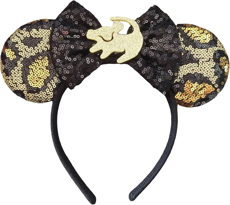 Mouse Ears for Women Lion Style King Headband Animal Kingdom Ears Party Costume Hair Accessories ... | Amazon (US)