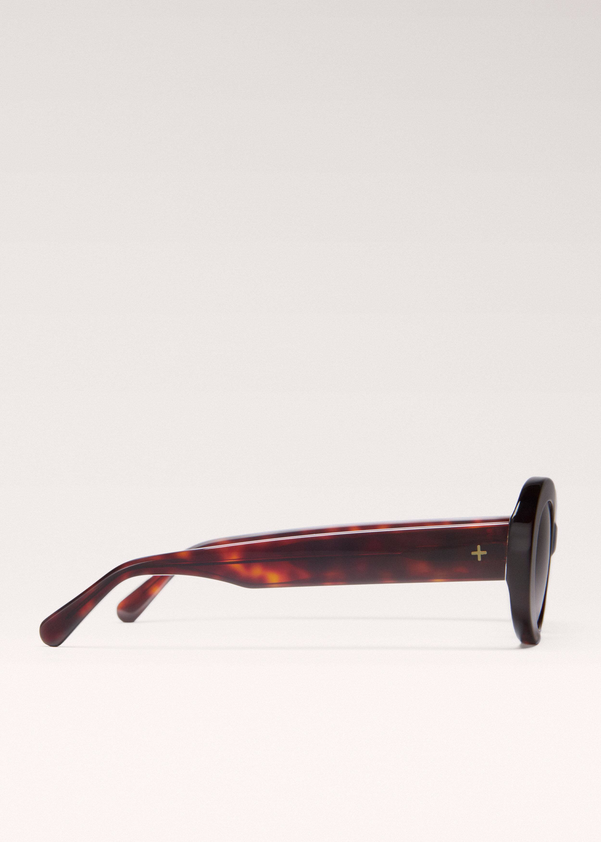 Women's Dark Brown Oval Sunglasses | ME+EM | ME+EM Global (Excluding US)