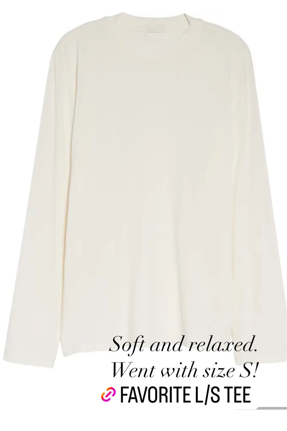 My favorite tee. Skims boyfriend. Relaxed fit 

#LTKtravel #LTKFind #LTKstyletip