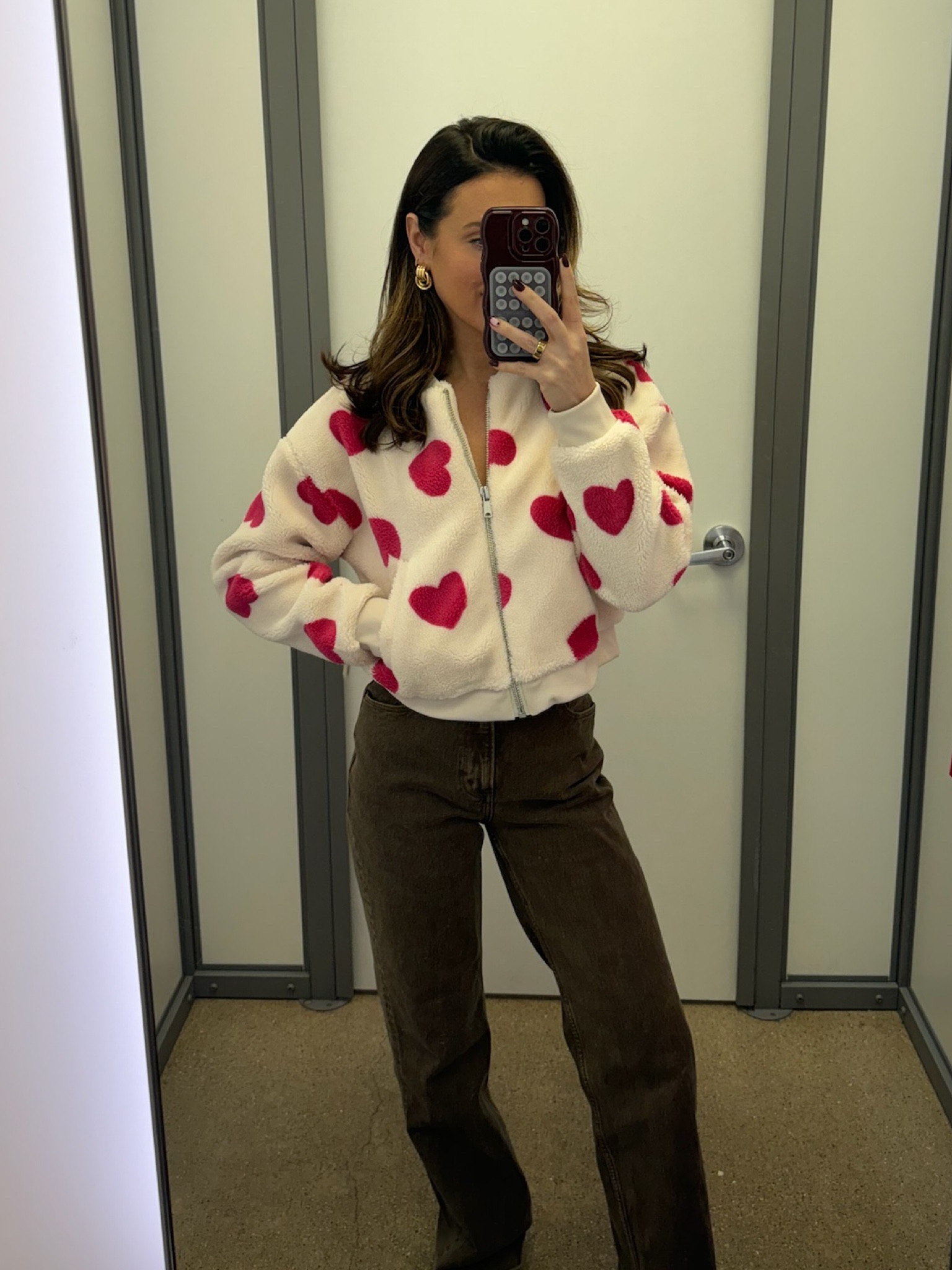 Sized up to a M in this cozy heart sweater from Walmart! So cute for a cozy Valentine’s Day night in 



#LTKStyleTip #LTKSeasonal #LTKFindsUnder50