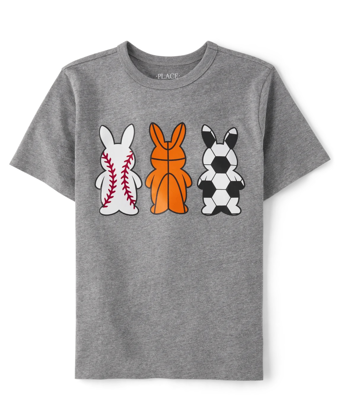 Boys Easter Sports Graphic Tee - gray | The Children's Place