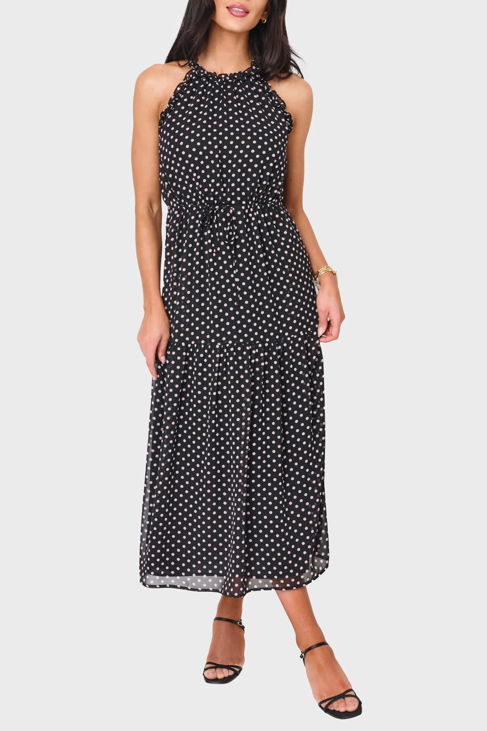 Khloe Maxi Chiffon Dress | MTT Collective