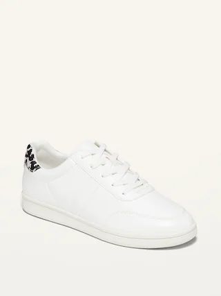 Faux-Leather Sneakers for Women | Old Navy (US)