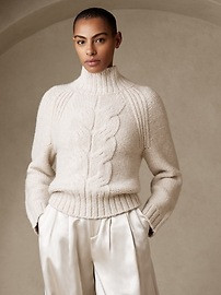 Arran Cable Sweater | Banana Republic (US)