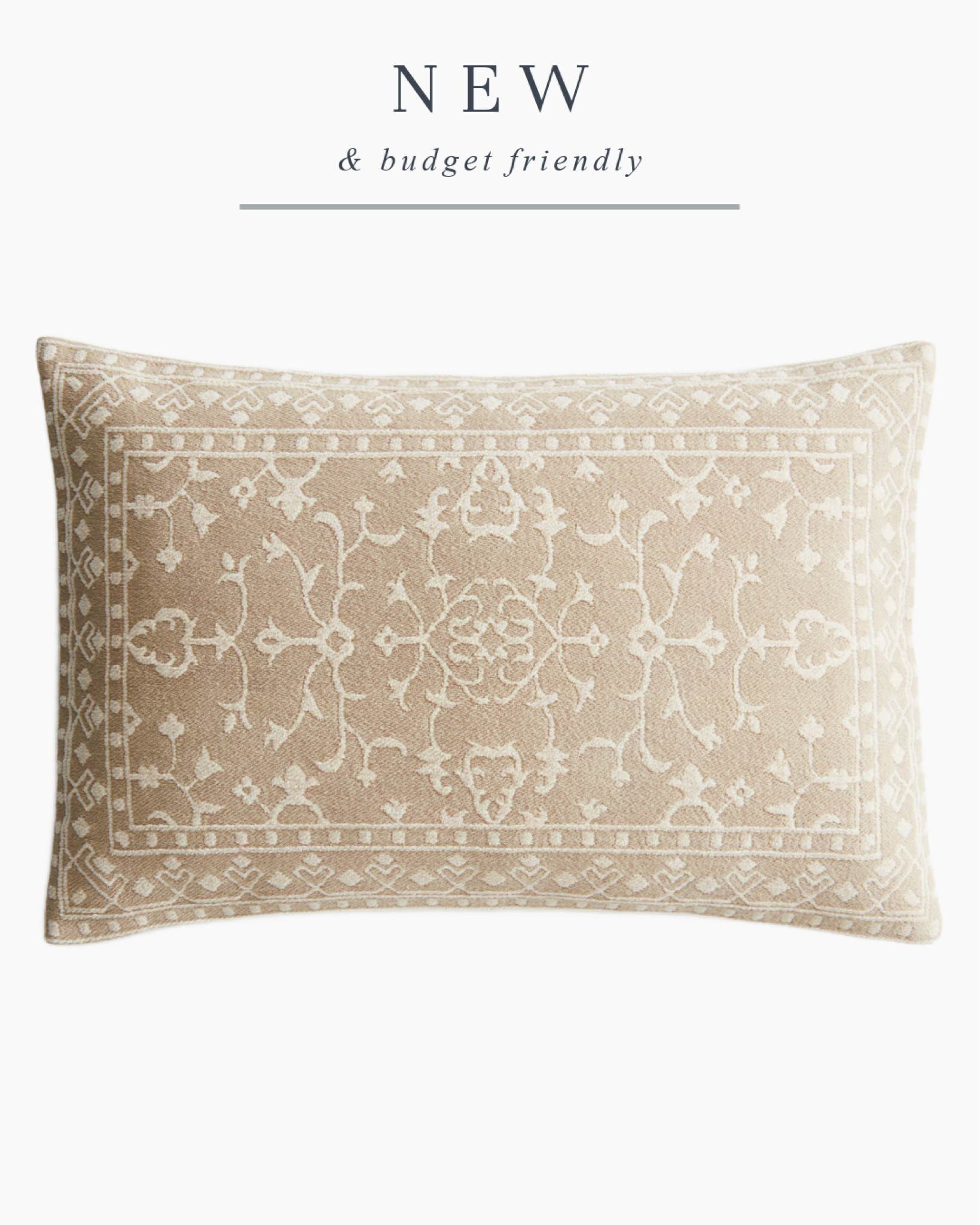 What’s in my cart rn! Such a pretty lumbar accent pillow with timeless print 
#pillow #hm

#LTKHome