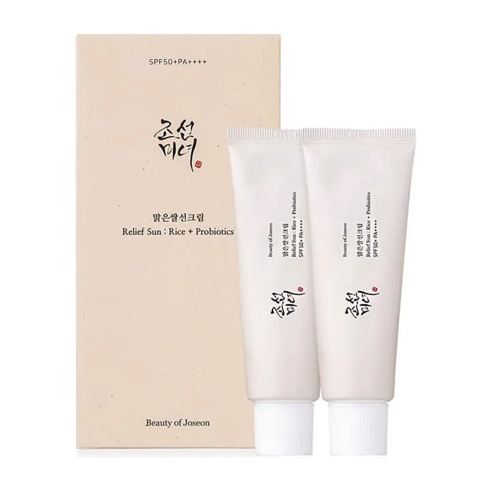 Beauty of Joseon Relief Sun : Rice + Probiotics SPF50, PA++++ (50ml, 1.69fl.oz) - Pack of 2 | Walmart (US)