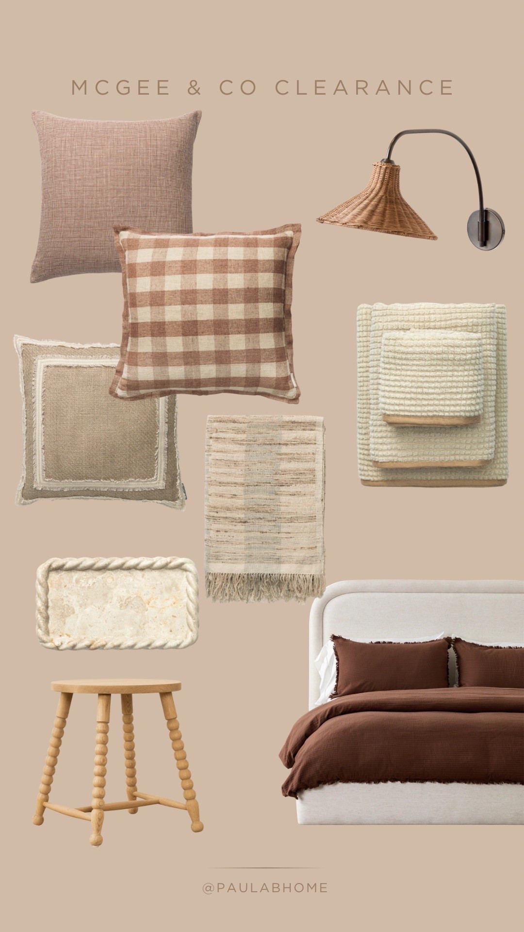 McGee and Co clearance with extra 30% off. Great prices in some of my favorite pieces. 

Bedding, bath towels, side table, wall sconces, throw blanket, throw pillows, tray.

#LTKSaleAlert #LTKHome #LTKSeasonal