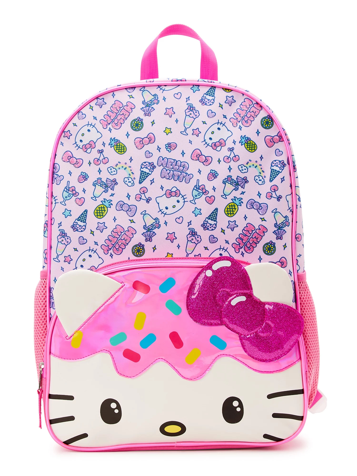 Hello Kitty Kids Ice Cream Sprinkles Print 17" Laptop Backpack | Walmart (US)