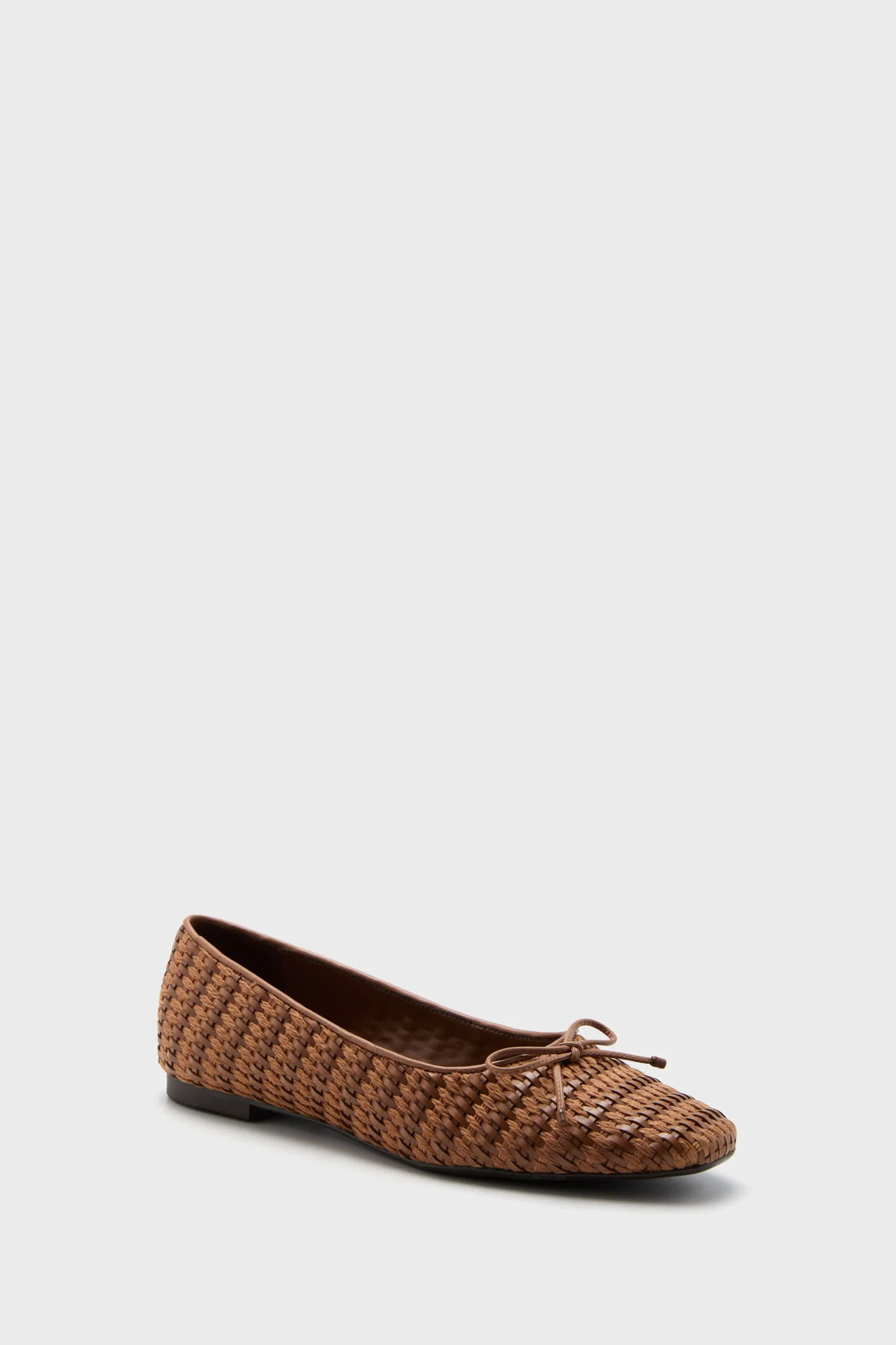 Caramel Coffee Arissa Straw Flats | Tuckernuck (US)