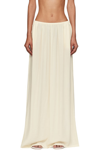 The Frankie Shop - Yellow Aeson Maxi Skirt | SSENSE