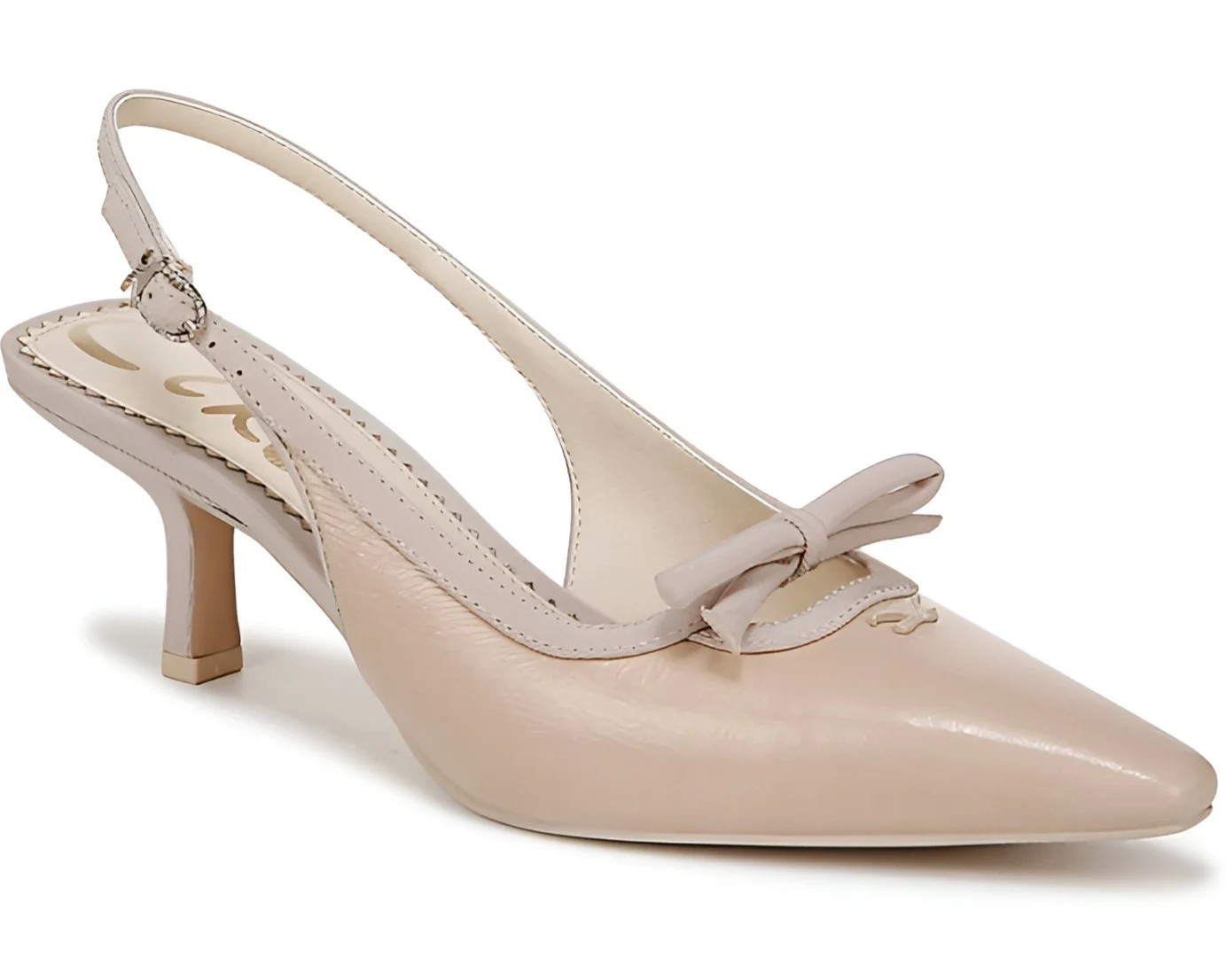 Circus NY by Sam Edelman Women's Cassidy Pointed Toe Slingback Pump Dark Vanilla Bean 7.5M | Walmart (US)
