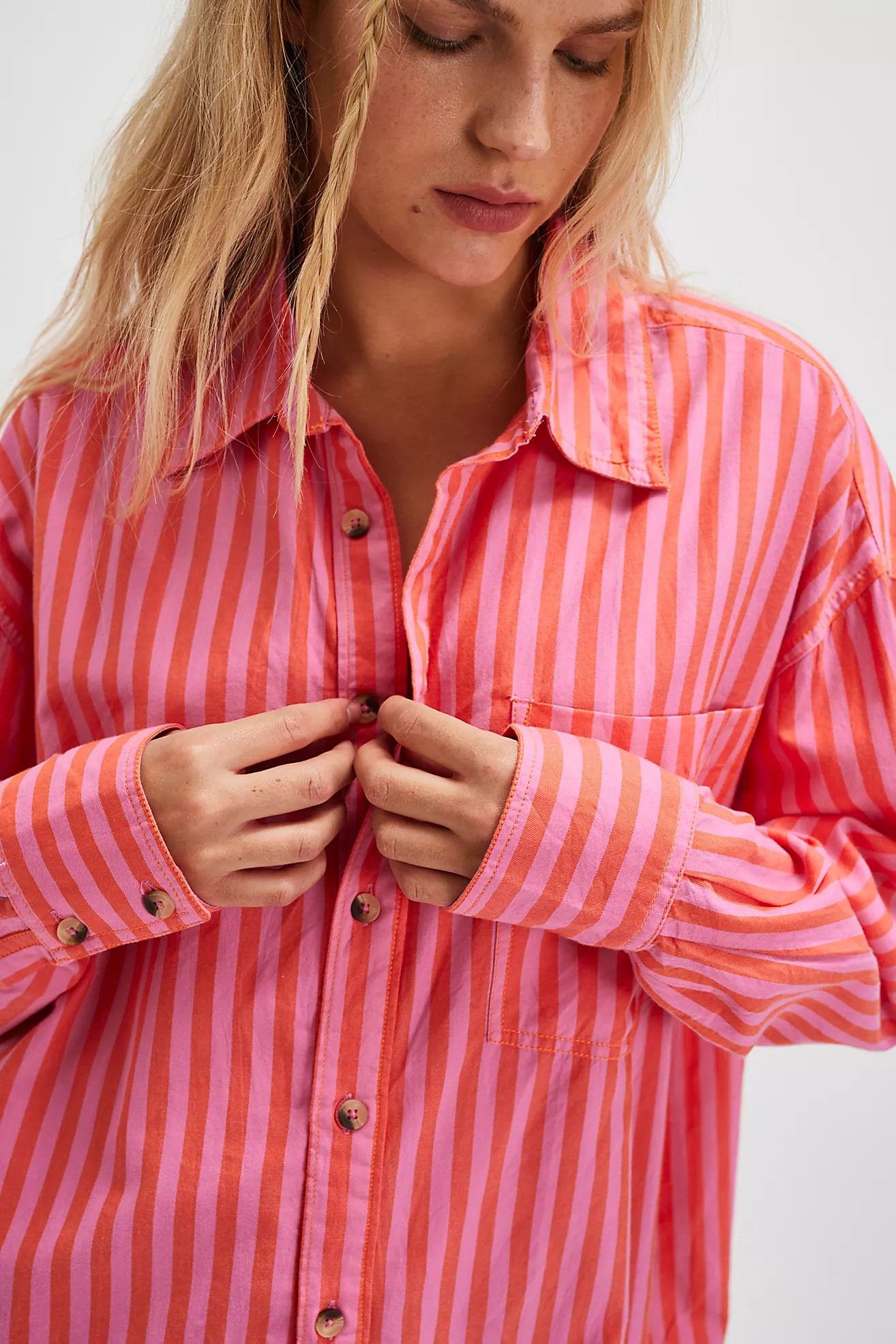 We The Free Freddie Striped Shirt | Free People (Global - UK&FR Excluded)