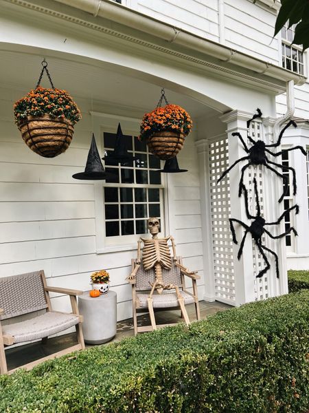 Getting excited for spooky season!! These witch hats and giant spiders are under $15 and perfect for decorating your porch 

Halloween home decor 

#LTKfindsunder50 #LTKHalloween #LTKhome