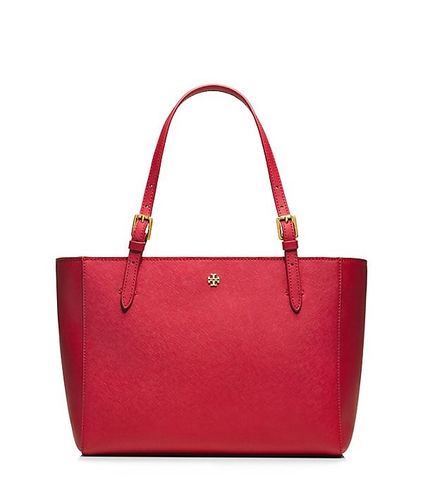 YORK SMALL BUCKLE TOTE | Tory Burch US