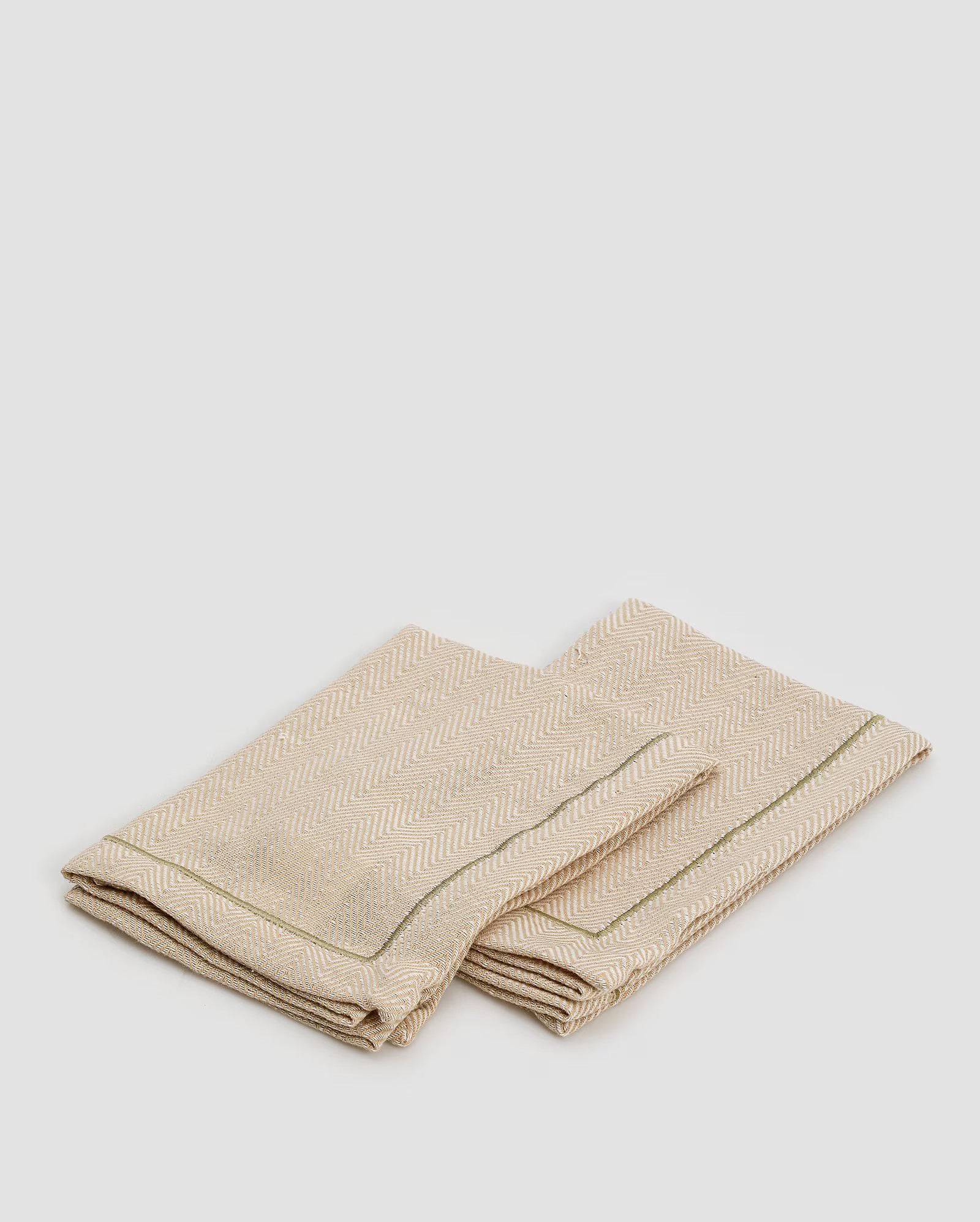 Kit guardanapo de tecido 2 peças Gaia bege | Casa Riachuelo | Riachuelo (BR)