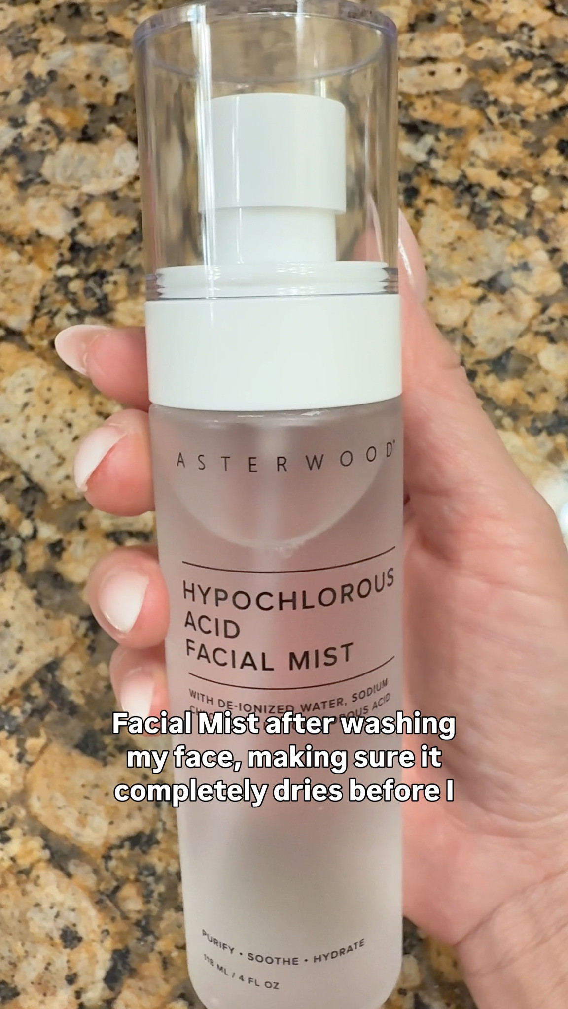 Hypochlorous acid spray. Skincare. Selfcare  

#LTKmomlife #LTKBeauty #LTKselfcare