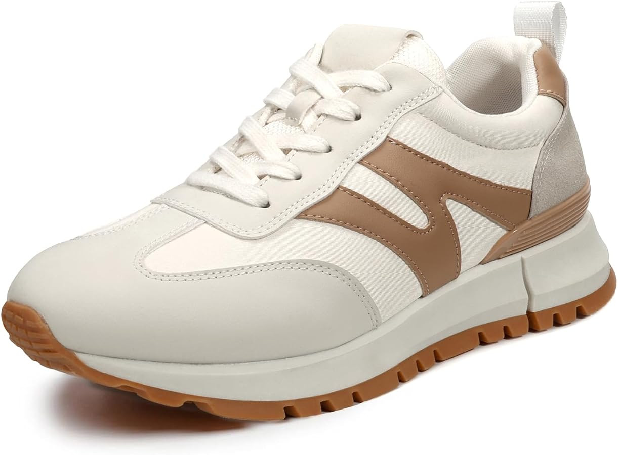 IXU 2024 Sneakers for Women Casual Walking Shoes Comfortable Tennis Running Fashion Shoes Fall Sh... | Amazon (US)