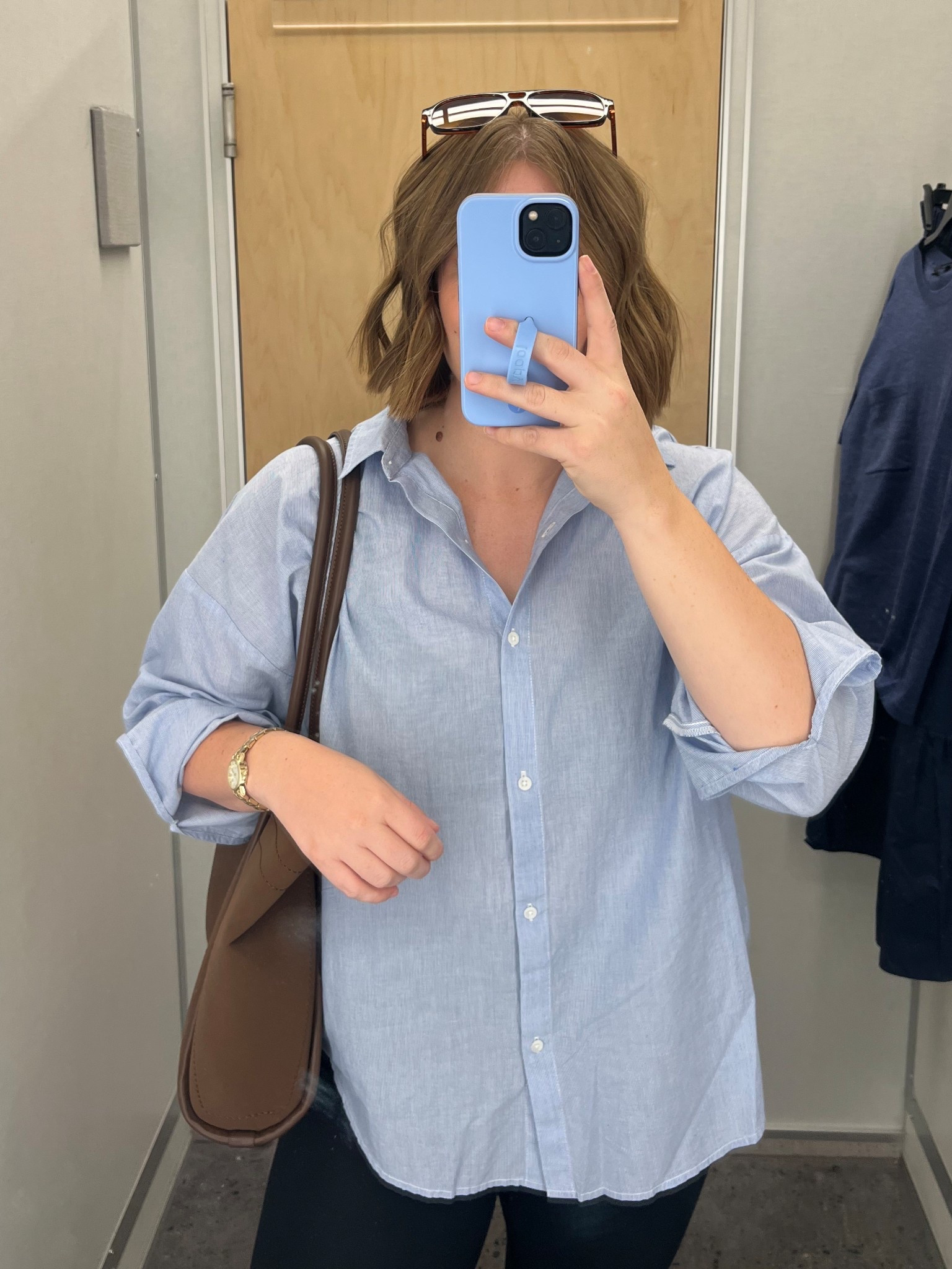 You can’t beat a classic button down shirt // this one is lightweight and 100% cotton. Wearing a M (runs big)

#LTKMidsize #LTKSeasonal #LTKFindsUnder50