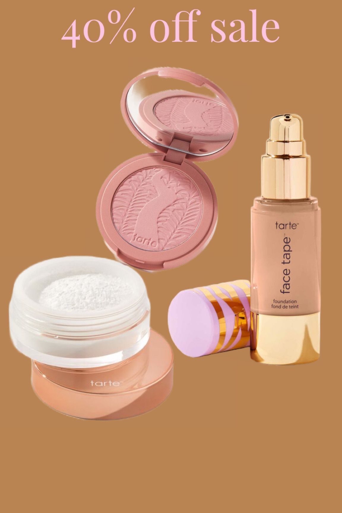 Shop my Tarte favorites at 40% off! 

#LTKsalealert #LTKbeauty #LTKunder50