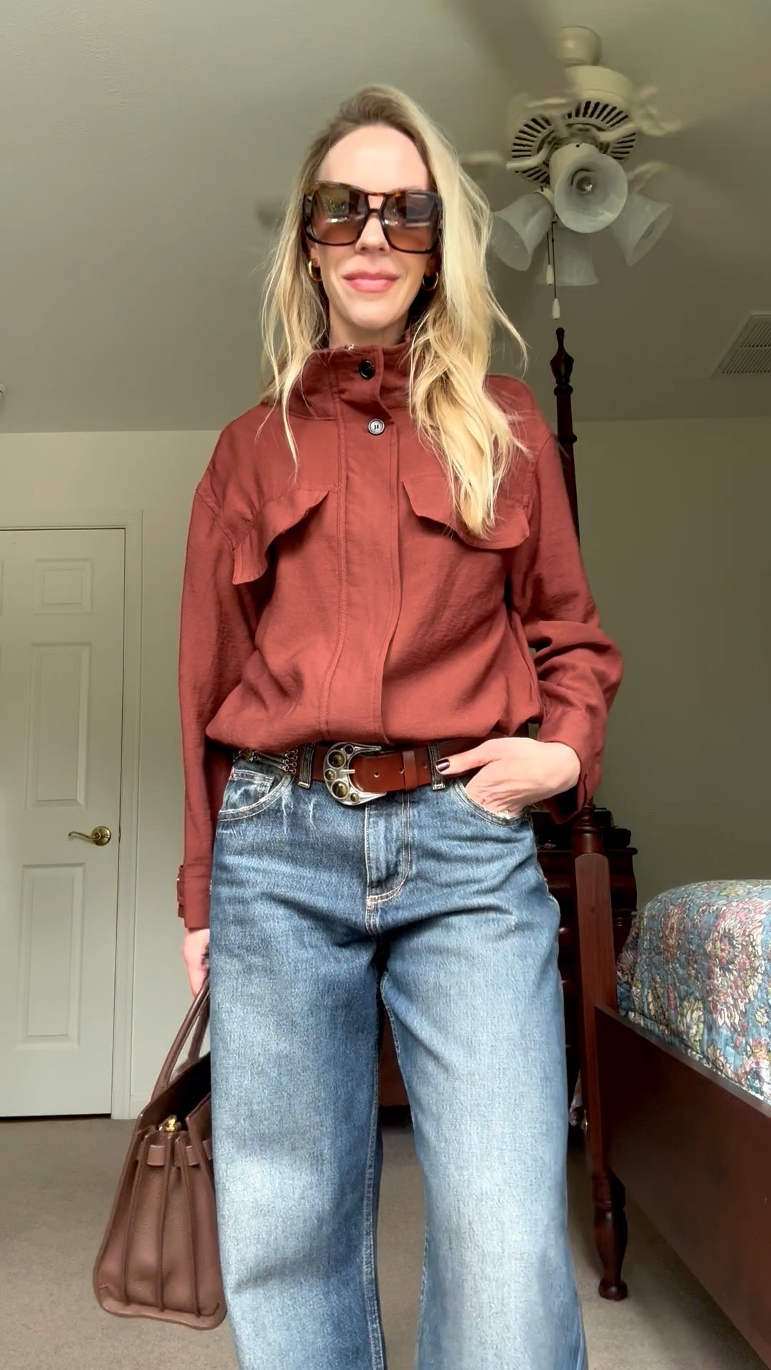 This funnel neck jacket is such a great fall color and under $50 (also comes in khaki green)

#LTKSaleAlert #LTKSeasonal #LTKOver40