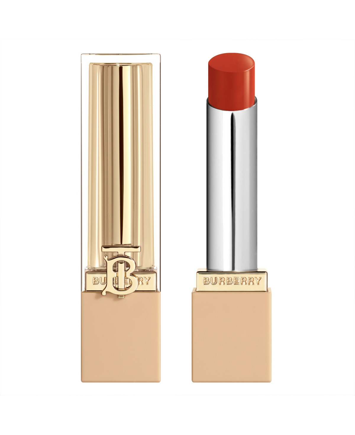 Burberry Brit Shine Lipstick, 0.10 oz. - 616 Bitter Orange | Macy's