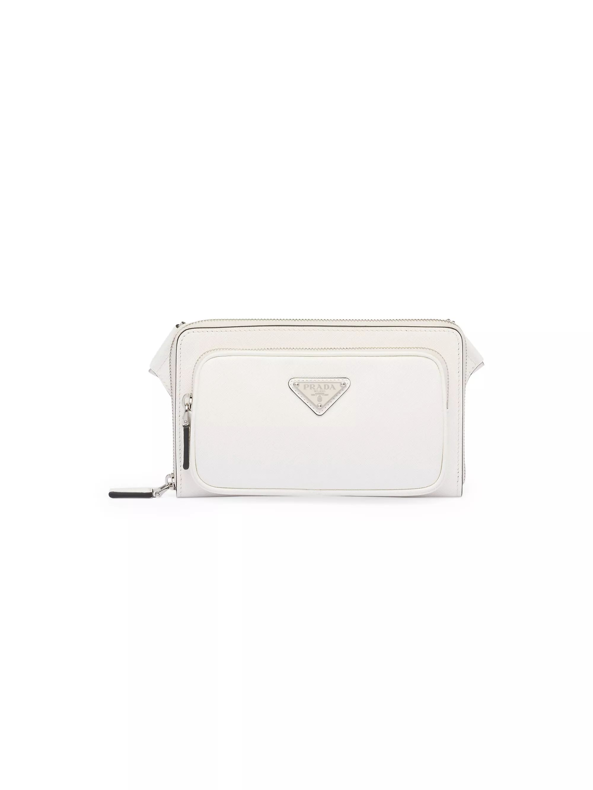Shop Prada Saffiano Leather Belt Bag | Saks Fifth Avenue | Saks Fifth Avenue
