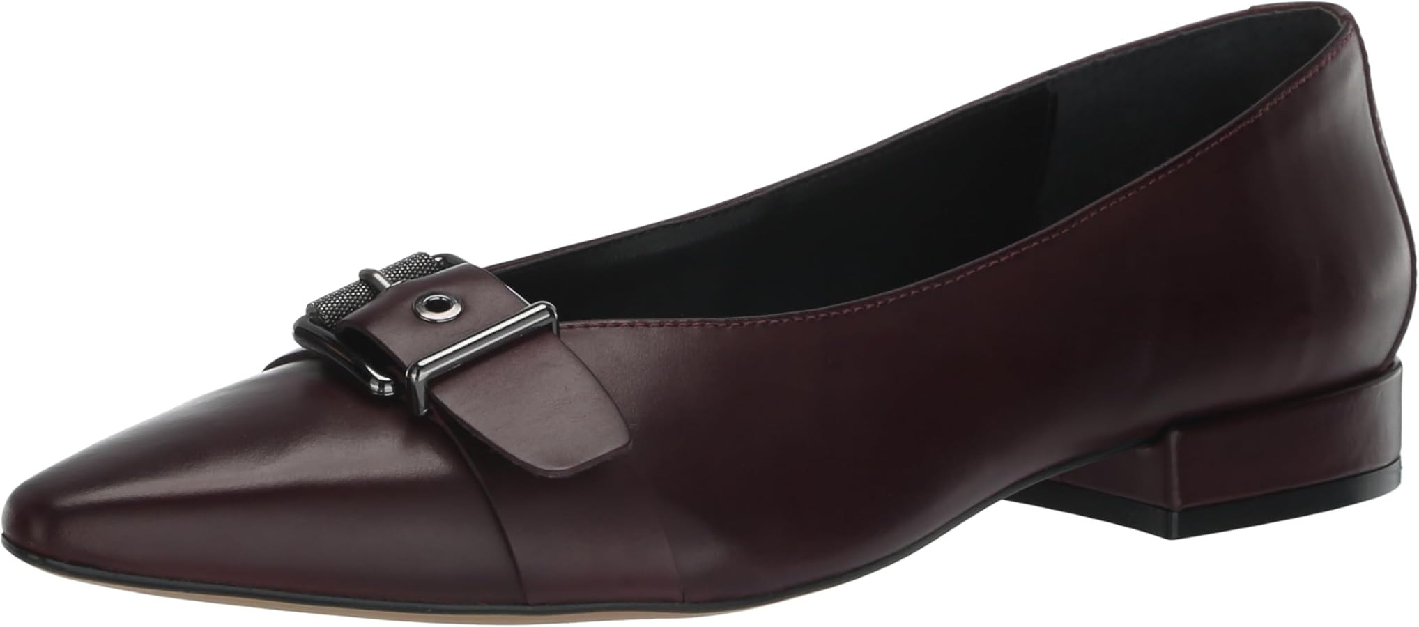 Vince Camuto Women's Megdele Buckle Flat Loafer | Amazon (US)