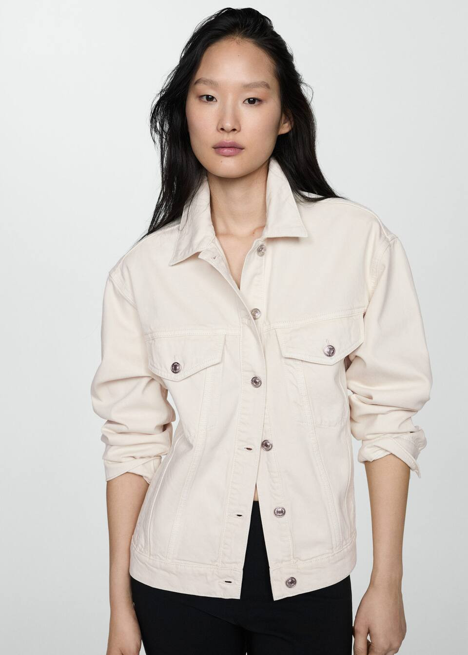 Search: Cream denim jacket (3) | Mango United Kingdom | MANGO (UK)