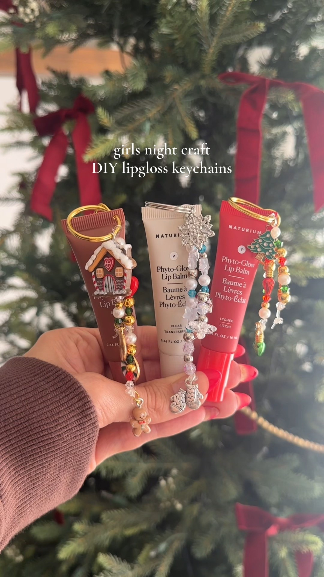 DIY lipgloss keychains 
Kits from Etsy (lipgloss not included- choose any brand) 

#LTKHoliday #LTKGiftGuide