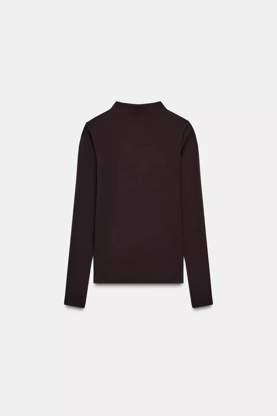TURTLENECK T-SHIRT | Zara US