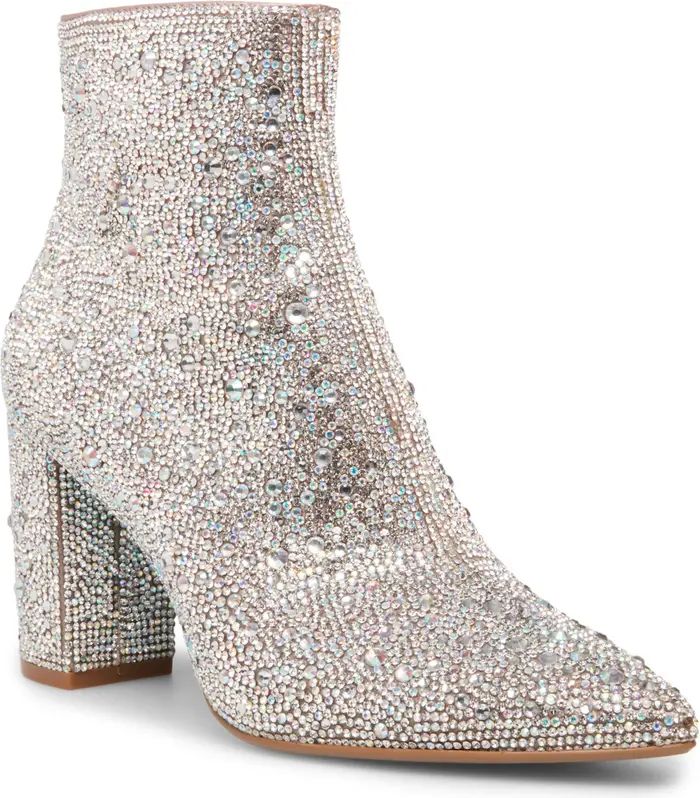 Cady Crystal Pavé Bootie | Nordstrom