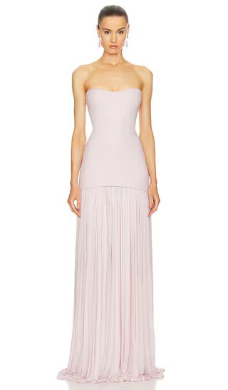 The Naomi Dress in Barely Pink | Revolve Clothing (Global)