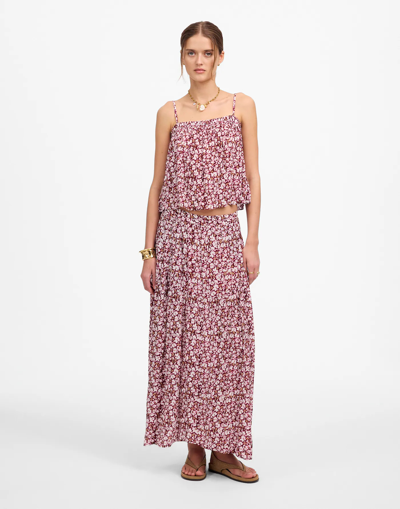 Shirred Maxi Skirt | Madewell