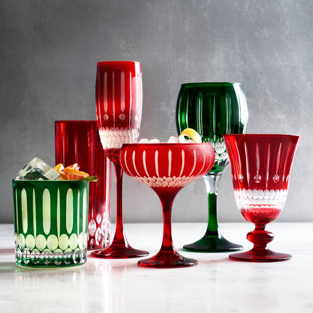 Wilshire Jewel Cut Glassware Collection | Williams-Sonoma