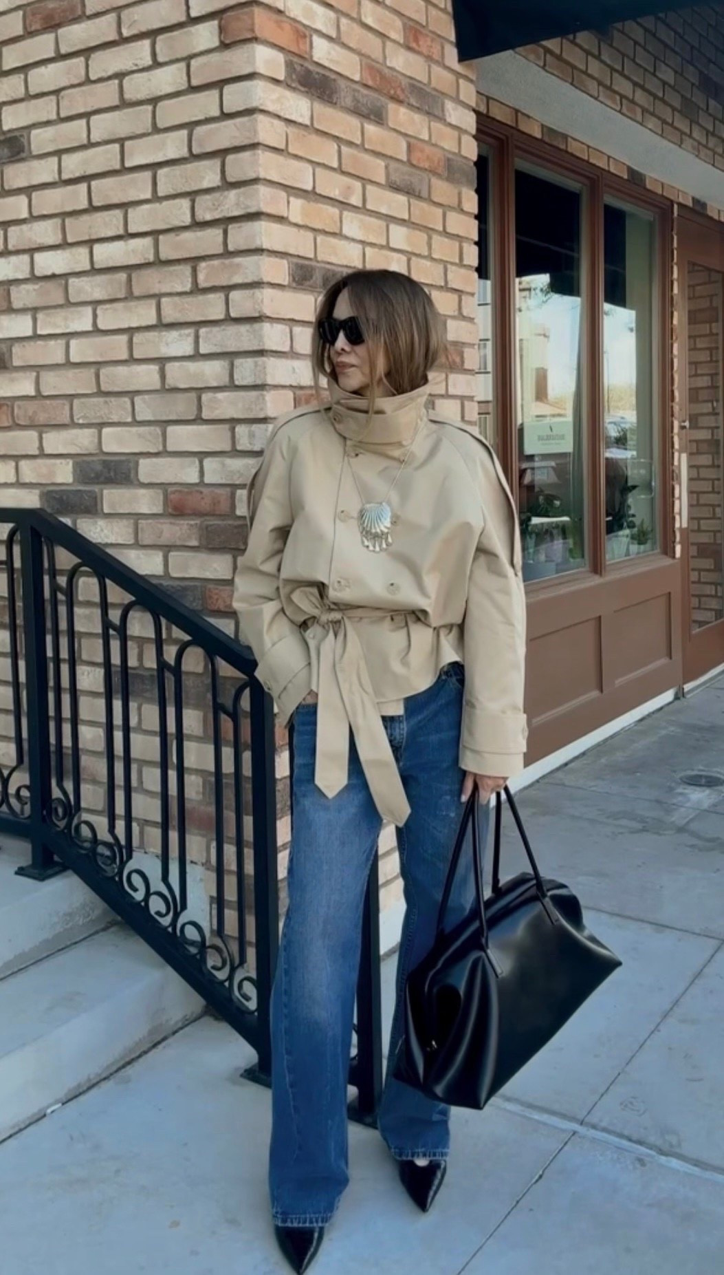 Not-so-basic basics 
Zara trench coat wearing a size medium fits oversized 
#LTKootd #LTKdayinmylife #LTKgrwm

#LTKgrwm #LTKootd #LTKWorkwear