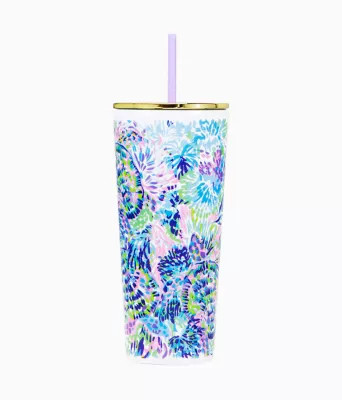 Tumbler With Straw | Lilly Pulitzer