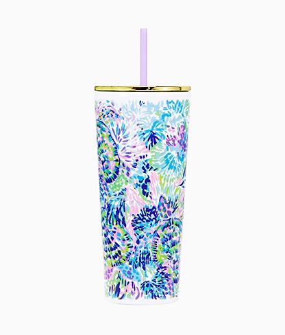 Tumbler With Straw | Lilly Pulitzer