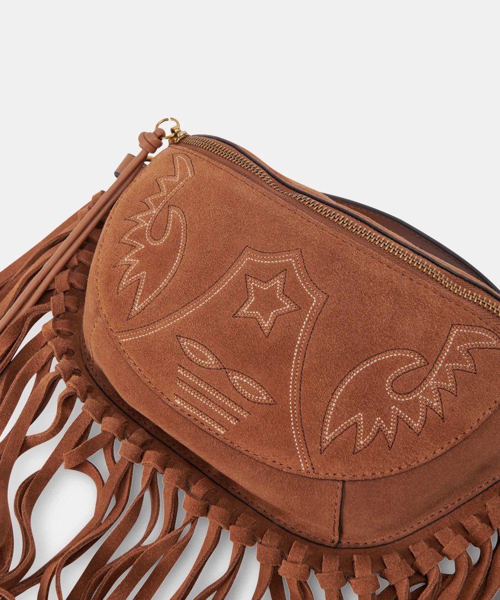 SIERRA BELT BAG SADDLE SUEDE | DolceVita.com
