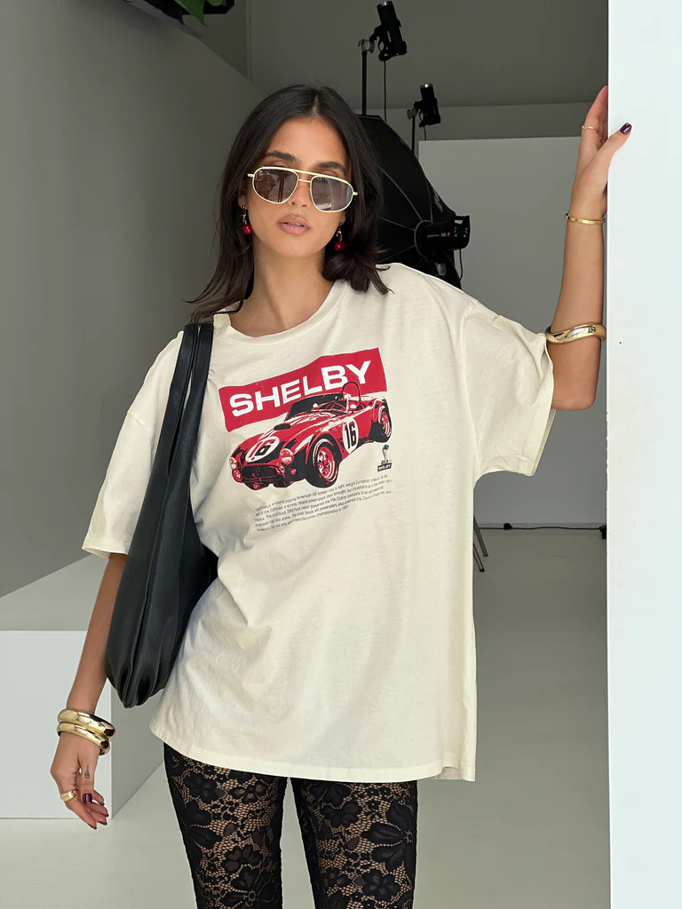 16 Shelby Tee White | Princess Polly US